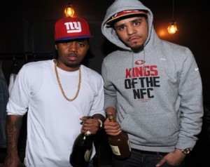 nas-j-cole-super-bowl-after-party-1